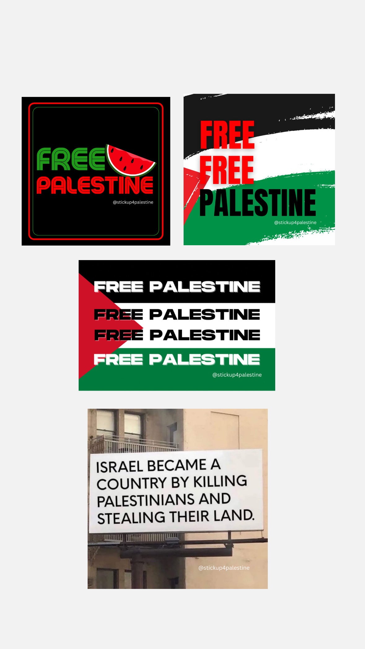 The Palestine Sticker Pack