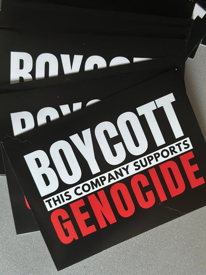 The Boycott Sticker Pack