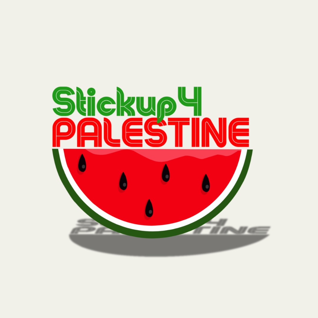 Sitckup4Palestine Logo Stickers
